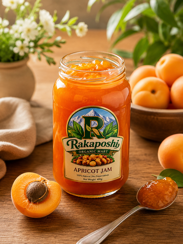 Premium Apricot Jam – Natural & Delicious Fruit Spread | Rich Apricot Flavor | Perfect for Breakfast & Desserts
