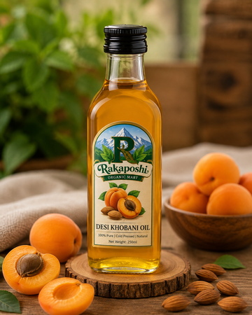 Premium Desi Khobani Oil – Pure Apricot Kernel Oil | Natural Khobani Oil | Cold Pressed Apricot Oil