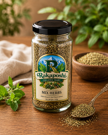 Premium Mix Herbs – Natural Dried Mixed Herbs | Aromatic Herb Seasoning for Cooking, Pasta & Pizza